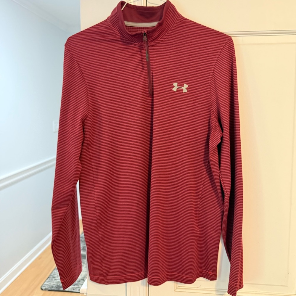 Under Armour Burgundy ColdGear Top